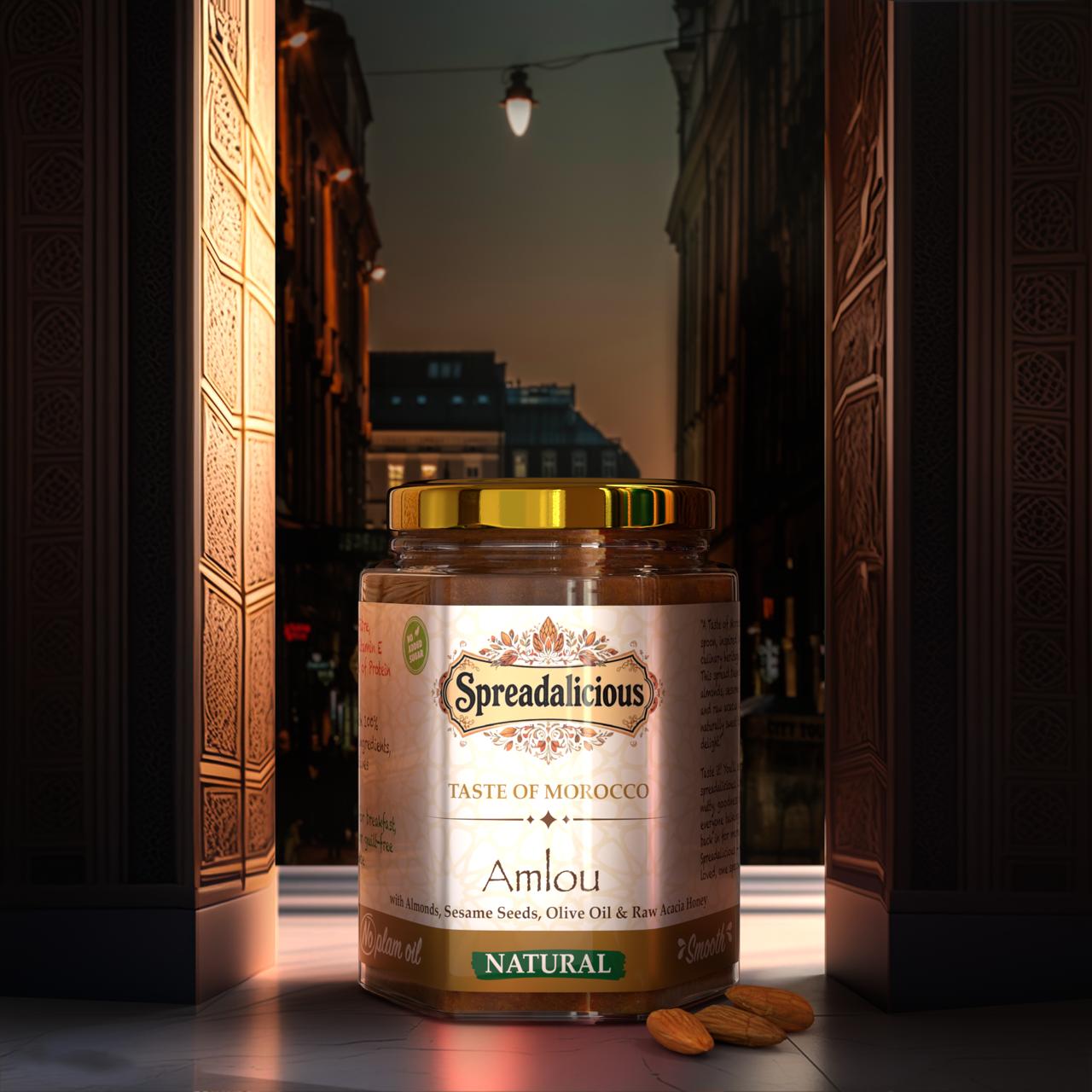 Golden Almond & Sesame Honey Delight